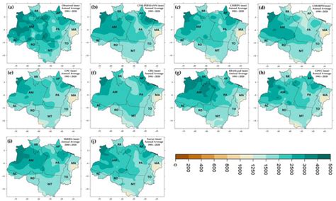 Intercomparison of Different Sources of Precipitation Data in the ...