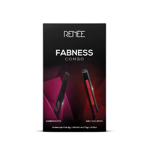 Renee Fabness Combo Includes Madness PH Stick & Fab 5-5 In 1 Lipstick