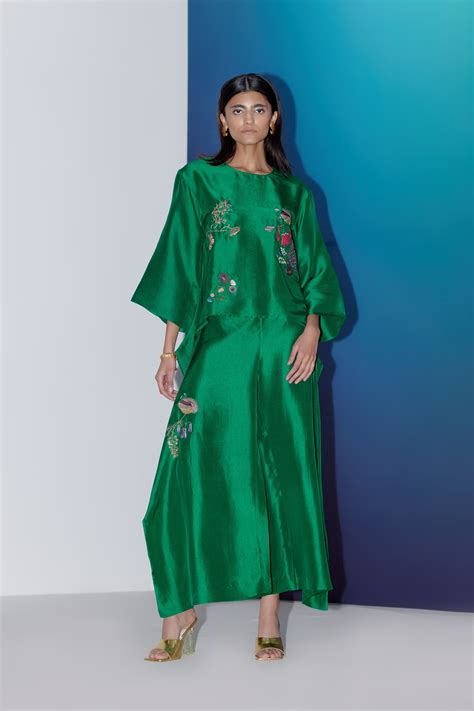 Febo6 - Floret Green Co-Ords Set - Elahe