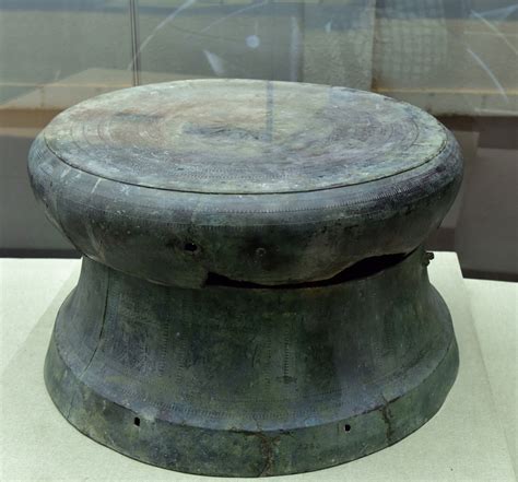 石寨山型铜鼓-古玩收藏-图片