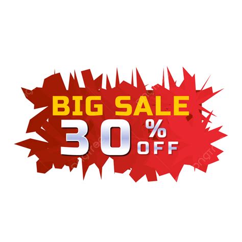 Flat Design Big Sale 30 Percent Off, Flat Design, Big Sale 30 Off, Big ...