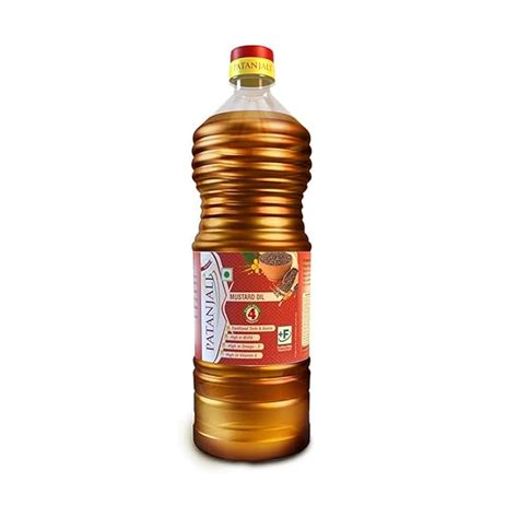 Patanjali Pure Mustard Oil, Natural Kachi Ghani, Sarso ka Tel, Healthy ...