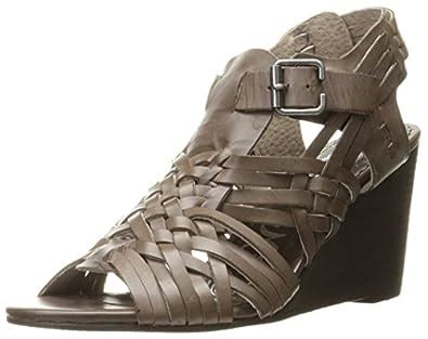 Buy Naughty Monkey Women's Dually Noted Wedge Pump, Taupe, 9.5 UK/US ...
