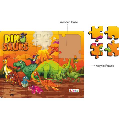 Buy Dinosaurs Picture Puzzle (2-5 Years) on Snooplay India