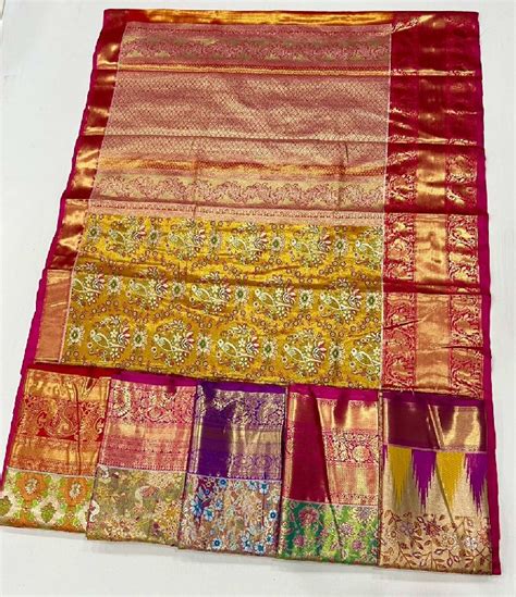 SOSY Dharmavaram Wholesale Designer Ethnic Indian Sarees - textiledeal.in