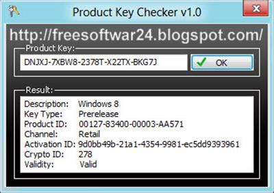 Image result for Windows 1.0 License Key Checker