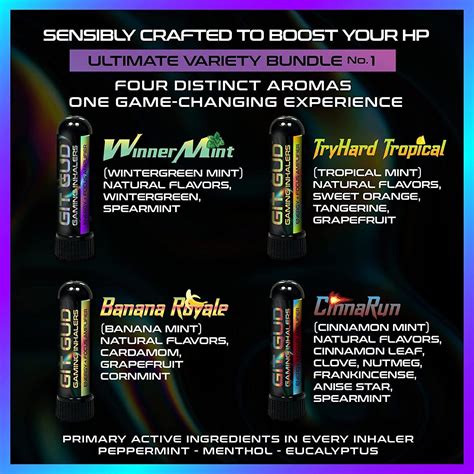 Buy GIT GUD® Gaming Vapor Inhaler | Energy + Focus Amplifier for ...