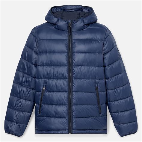 Garfield Durable Water-Repellent Puffer Jacket for Men in Dark Blue