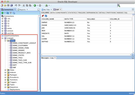 Oracle SQL 的图像结果