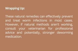 De Worming Dogs Naturally 的图像结果