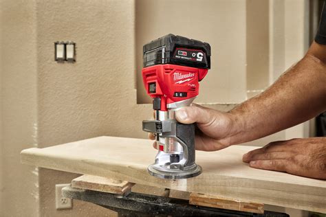 Image result for Milwaukee M18 Router Using Template Guide