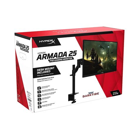 HYPERX Armada 25 Inch FHD 240 Hz IPS Panel 1MS NVIDIA Gsync Gaming Mon ...
