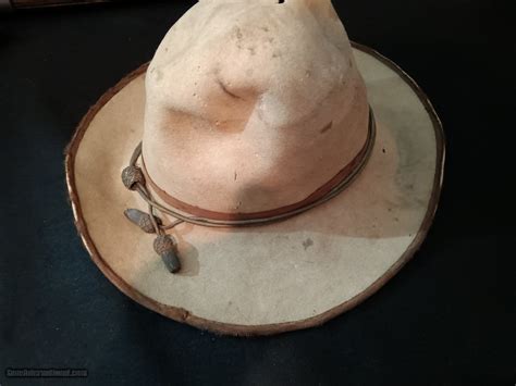 CONFEDERATE...Slouch Hat...Civil War...With Acorn Rope....LAYAWAY?