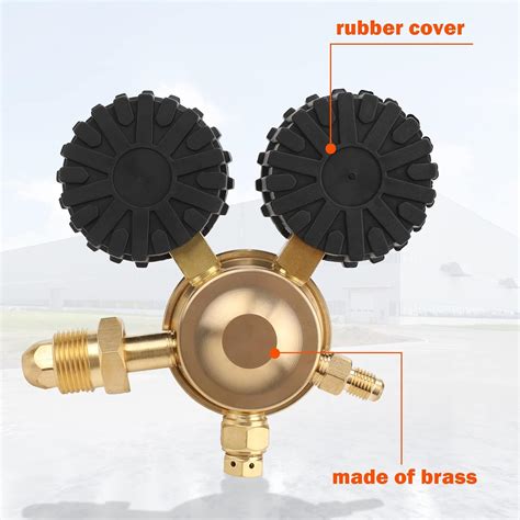 Buy Nitrogen Regulator with 0-400 PSI Delivery Pressure, 60 Hose CGA580 ...