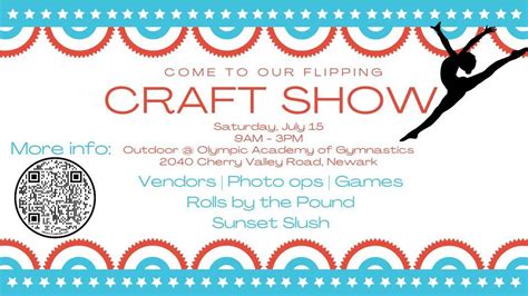 OAG Boosters Summer Craft Show, Olympic Academy Gymnastics, Newark ...