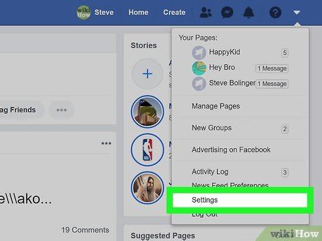 Image result for How to Log Out of Facebook On Computer