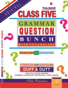Class FIVE Grammar Question Bunch With Vocabulary: Buy Class FIVE ...