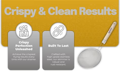 SIGNAMIO® Heavy Duty Professional Standard Stainless Steel Deep Fry Net ...