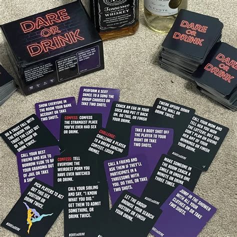 Dare or Drink—The Best Party Drinking Card Game