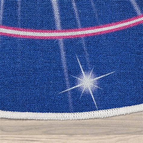 Well Woven Miraculous Ladybug 4 X 4 (ft) Blue Round Indoor Abstract Mid ...