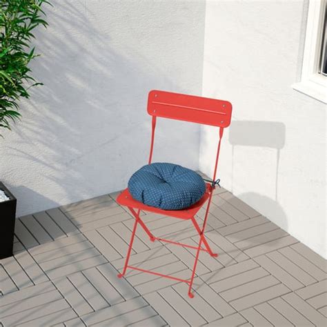 SUNDSÖ chair, outdoor, orange - IKEA