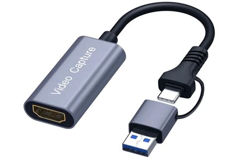 VOOCME Video Capture Card, 4K Cam Link Card HDMI to USB USBC Capture ...