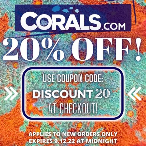 ***20% Off Your Coral Order!*** Coupon Code! ~Corals.com | REEF2REEF ...