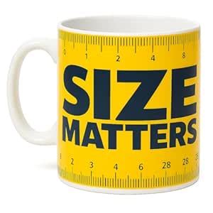Buy JRose Collections Size Matters Giant Mug - Extra Large Novelty ...