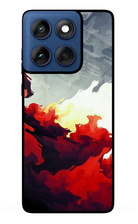 Buy Now Fire Cloud Glass Case for Moto Edge 60 Online | Casekaro
