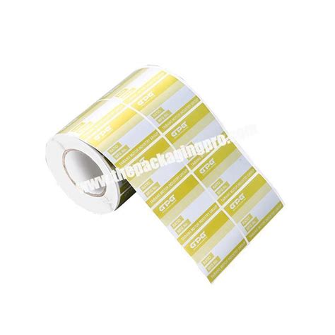 Adhesive custom printable vinyl sticker paper