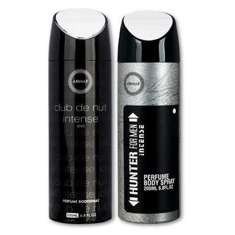 Armaf Club De Nuit Intense Man & Hunter Intense Deodorants for Men - 2 ...
