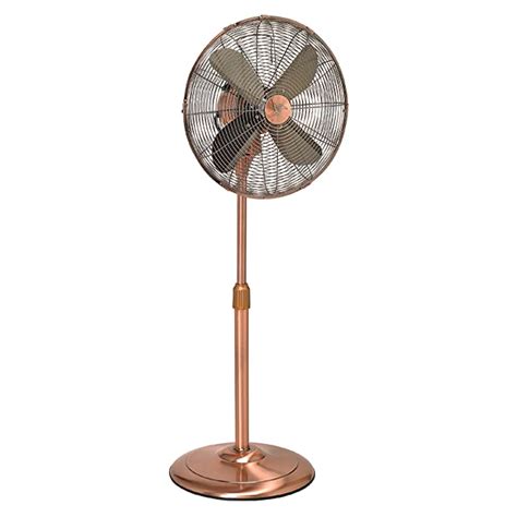 Buy DecoBREEZE Adjustable Height Pedestal Fan Oscillating Stand Fan, 16 ...