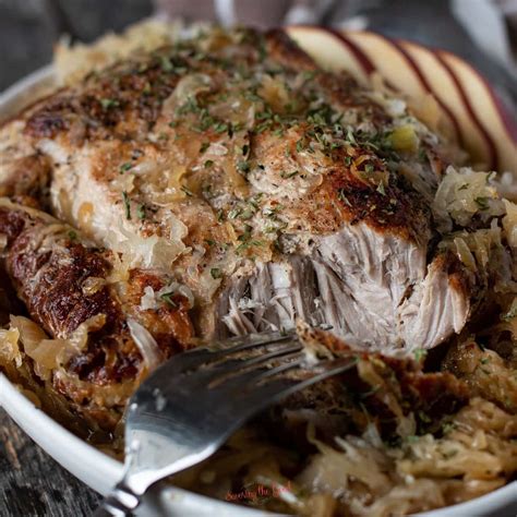 Pork and Sauerkraut Recipe (Classic Pork Roast with Sauerkraut)