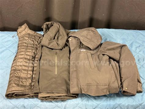 3 - Fashion Jackets: Labeled as 2 - The North Face & Patagonia | GovDeals
