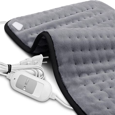 ELOVE Electric Heating Pad for Pain Relief [2.65 Meter Power Cord ...