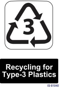 SignageShop Recycling for type - 3 Plastics Emergency Sign Price in ...