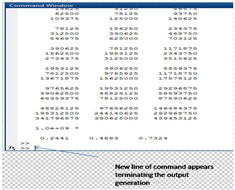 Formatting output and help in MATLAB