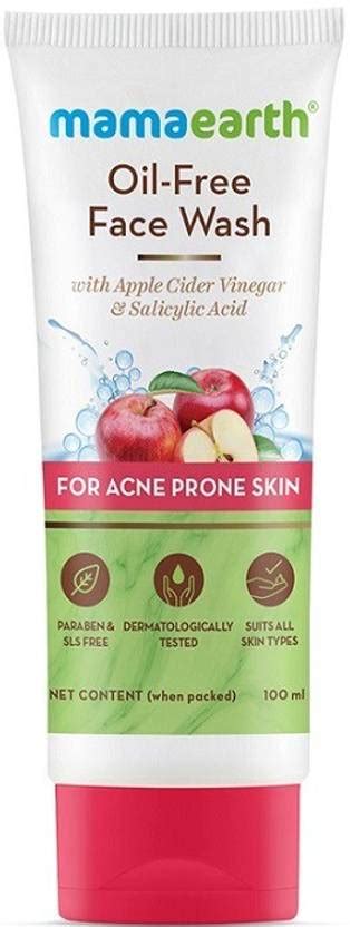 mamaEarth Oil-Free for Oily Skin, with Apple Cider Vinegar & Salicylic ...