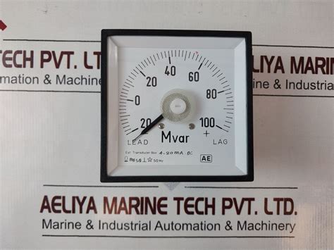 Automatic Electric -20 To +100 Mvar Meter – Aeliya Marine Tech®