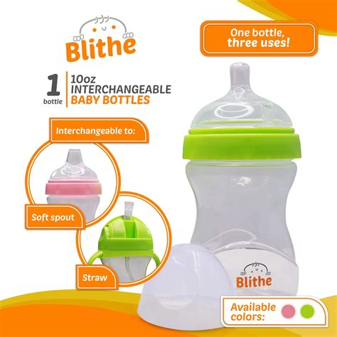 blithe breastfed anti colic baby bottle comotomo bottles nipples soft ...
