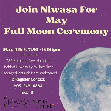 May Full Moon Ceremony, 785 Britannia Ave, Hamilton, ON L8H 2B6, Canada ...