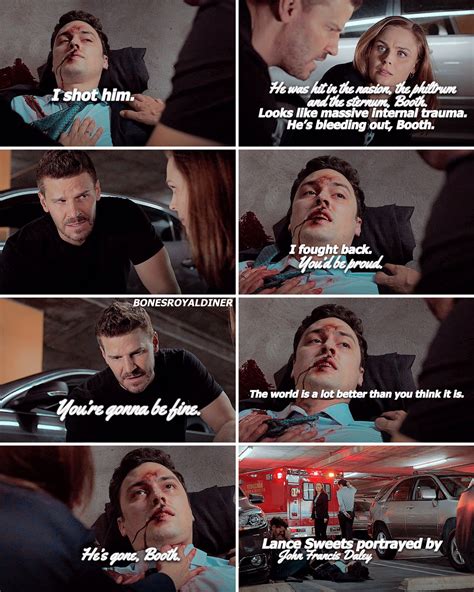 Lance Sweets Death Bones