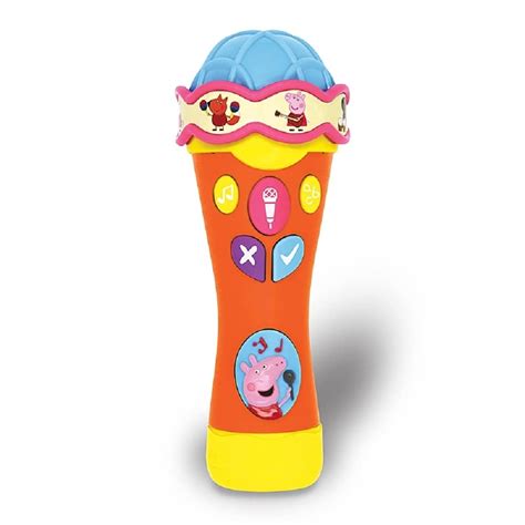 Buy Peppa Pig Sing and Learn Microphone, Toys for Boys & Girls, 3 Years ...
