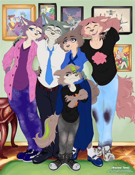 Juno and Legosi's Family 20 years after the conclusion of Beastars ...