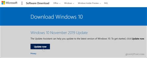 Image result for Windows Version Update Assistant