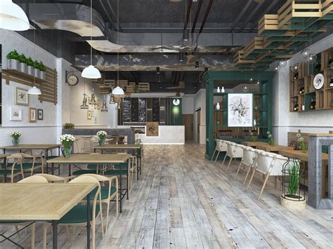 成都美式咖啡厅设计|主题咖啡厅设计|空间|商业空间设计|餐饮装修设计 - 原创作品 - 站酷 (ZCOOL)