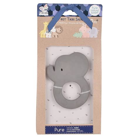 Tikiri Toys Natural Rubber Baby Teether — Toycra