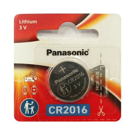 Panasonic CR2016 3V Lithium Coin Cell Battery - Long-Lasting Power ...