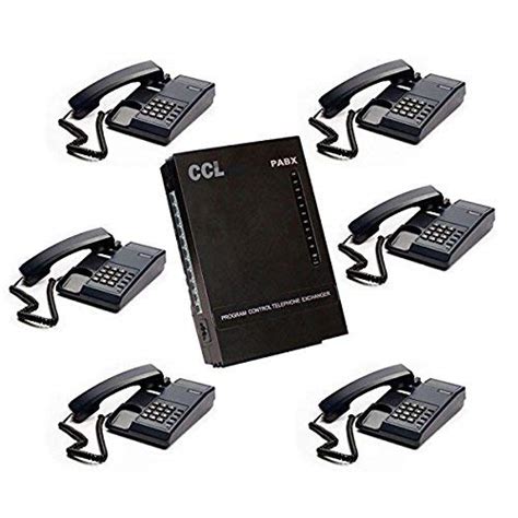Combo-CN77 CCL 312 EPABX Intercom with 6 pcs BEETEL C11 Phone – Navkar ...