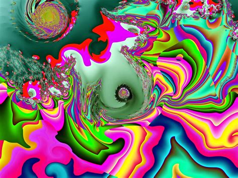 Solve 07192024 Fractal variation - Ocean storms smallest jigsaw puzzle online with 30 pieces